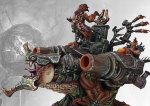 HELLBINGER DRAKE DWEGHOM ARMY - CONQUEST - PARABELLUM WAR GAMES. 