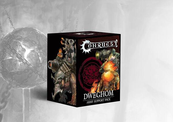 DWEGHOM ARMY SUPPORT PACKS WAVE 3  - CONQUEST - PARABELLUM WAR GAMES.