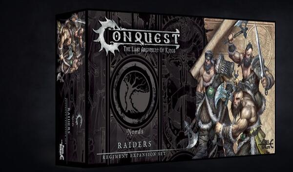 RAIDERS, NORDS ARMY - CONQUEST - PARABELLUM WAR GAMES.