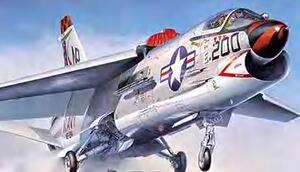 F-8 J CRUSADER U.S. NAVY FIRST SUPERSONIC FIGHTER