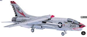 F-8 J CRUSADER U.S. NAVY FIRST SUPERSONIC FIGHTER