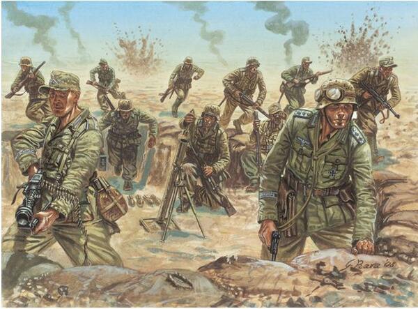 DEUTCHE AFRIKA KORPS INFANTRY WWII