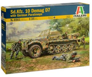 Sd.Kfz. 10 DEMAG D7 WITH GERMAN PARATROOPS Sd.Kfz. 10 DEMAG D7 WITH GERMAN PARATROOPS