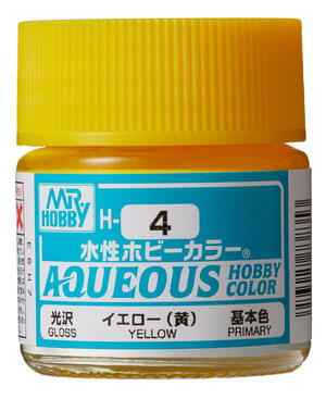 H-4 YELLOW - AMARILLO - AQUEOUS HOBBY COLOR - NUEVA FORMULA. ALTA CONCENTRACION - H-4 YELLOW - AMARILLO - AQUEOUS HOBBY COLOR - NUEVA FORMULA. ALTA CONCENTRACION -