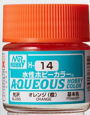 H-14 ORANGE - NARANJA - AQUEOUS HOBBY COLOR - NUEVA FORMULA. ALTA CONCENTRACION - H-14 ORANGE - NARANJA - AQUEOUS HOBBY COLOR - NUEVA FORMULA. ALTA CONCENTRACION -