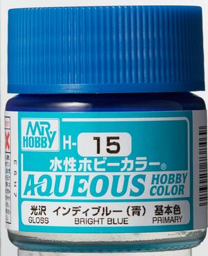 H-15 LIGHT BLUE - AZUL CLARO - AQUEOUS HOBBY COLOR - NUEVA FORMULA. ALTA CONCENTRACION - 