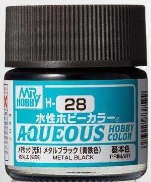 H-28 DARK IRON - ACERO OBSCURO - AQUEOUS HOBBY COLOR - NUEVA FORMULA. ALTA CONCENTRACION - H-28 DARK IRON - ACERO OBSCURO - AQUEOUS HOBBY COLOR - NUEVA FORMULA. ALTA CONCENTRACION -