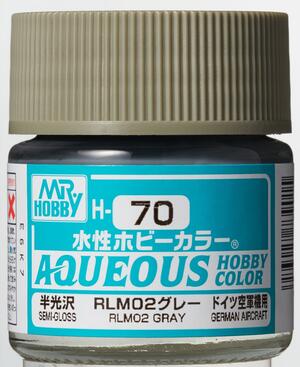 H-70 RLM 02 GRAY - GRIS - AQUEOUS HOBBY COLOR - NUEVA FORMULA. ALTA CONCENTRACION . LUFTWAFFE H-70 RLM 02 GRAY - GRIS - AQUEOUS HOBBY COLOR - NUEVA FORMULA. ALTA CONCENTRACION . LUFTWAFFE