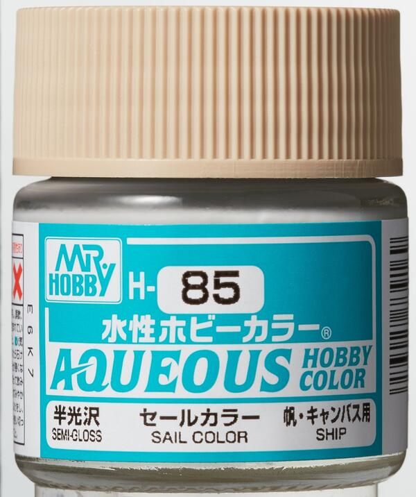 H-85  SAIL COLOR-  COLOR DE VELA - AQUEOUS HOBBY COLOR - ALTA CONCENTRACION. RINDE 20ml.