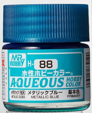 H-88 METALLIC BLUE - AZUL METALICO - AQUEOUS HOBBY COLOR - ALTA CONCENTRACION. RINDE 20ml. H-88 METALLIC BLUE - AZUL METALICO - AQUEOUS HOBBY COLOR - ALTA CONCENTRACION. RINDE 20ml.