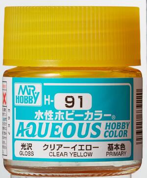 H-91 CLEAR YELLOW - AMARILLO TRANSLUCIDO - AQUEOUS HOBBY COLOR - ALTA CONCENTRACION. RINDE 20ml. H-91 CLEAR YELLOW - AMARILLO TRANSLUCIDO - AQUEOUS HOBBY COLOR - ALTA CONCENTRACION. RINDE 20ml.