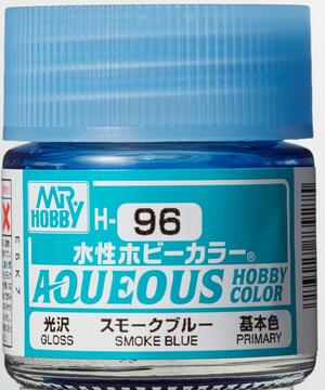 H-96 SMOKE BLUE CLEAR - AZUL HUMO TRANSLUCIDO - AQUEOUS HOBBY COLOR - ALTA CONCENTRACION.RINDE 20m H-96 SMOKE BLUE CLEAR - AZUL HUMO TRANSLUCIDO - AQUEOUS HOBBY COLOR - ALTA CONCENTRACION.RINDE 20m