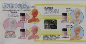 BOME WOMAN FIGURE COLOR SET. KAYODO DESIGN 4 X 18ml COMPLETE MODULATION WHITE SKIN. STATE OF THE ART