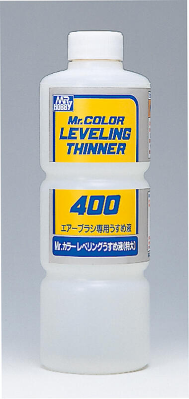 MR. LAVELING THINNER 400 ml - MR.COLOR - PROVIDES AGLOSSIIER SURFACE WITH GUNZE AND OTHER BRANDS. EN