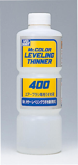 MR. LAVELING THINNER 400 ml - MR.COLOR - PROVIDES AGLOSSIIER SURFACE WITH GUNZE AND OTHER BRANDS. EN