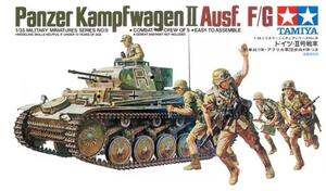 GERMAN KAMPFWAGEN II Ausf. F/G TANK AND FIGURES- HIGH DETAIL MODEL KIT GERMAN KAMPFWAGEN II Ausf. F/G TANK AND FIGURES- HIGH DETAIL MODEL KIT