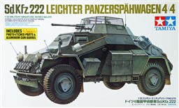Sd.Kfz.222 LEICHTER PANZERSPAHWAGEN 4/4 - HIGH DETAIL MODEL KIT -