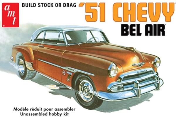 1951 CHEVY BEL AIR - DE LUXE EDITION - SHOW ROOM OR DRAGSTRIP.  6 CYLINDER ENGINE. SUPER DETAIL CHAS