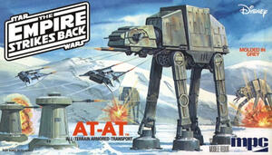 AT-AT ALL TERRAIN AMORED- TRANSPORT - THE EMPIRE STRIKES BACK - STAR WARS- MOVEABLE CONTROL CENTER, 