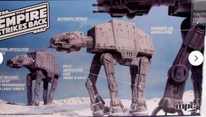 AT-AT ALL TERRAIN AMORED- TRANSPORT - THE EMPIRE STRIKES BACK - STAR WARS- MOVEABLE CONTROL CENTER, 