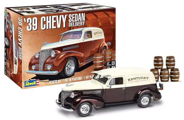 1939 CHEVY SEDAN DELIVERY WITH BARRELS - REMOVABLE HOOD WITH DETAILED 427c INCH CHEVY BIG BLOCL V-8 
