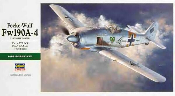 FOCKE WULF FW190 A-4 - ENGRAVED PANEL LINES, COWLING AND RADIAL ENGINE. DETAIL COOKPIT, DROP TANK. A