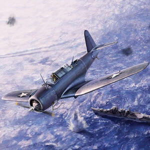 USN SB2U-3 VINDICATOR "BATTLE O MIDWAY". ACURATE DETAIL IN ALL SURFACES, RIVET DETAIL, BOMB AND PHOT USN SB2U-3 VINDICATOR "BATTLE O MIDWAY". ACURATE DETAIL IN ALL SURFACES, RIVET DETAIL, BOMB AND PHOT