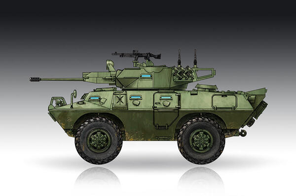 V-150 COMMANDO w/ 20mm CANNON. FULL DETAIL MODEL KIT