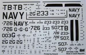 T-28B TROJAN . BIPLAZA TRAINING AIRPLANE. HI DETAIL MODEL KIT, ENGAVED PANEL LINES, DETAIL RESIN RAD
