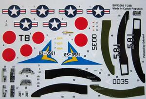 T-28B TROJAN . BIPLAZA TRAINING AIRPLANE. HI DETAIL MODEL KIT, ENGAVED PANEL LINES, DETAIL RESIN RAD