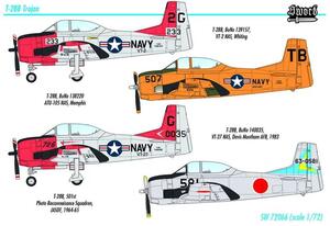 T-28B TROJAN . BIPLAZA TRAINING AIRPLANE. HI DETAIL MODEL KIT, ENGAVED PANEL LINES, DETAIL RESIN RAD