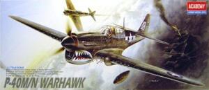 P-40 M/N/ F(EARLY) WARHAWK. + RESIN INTERIOR DETAILS & WHEELS. ENGRAVED PANEL LINES.
