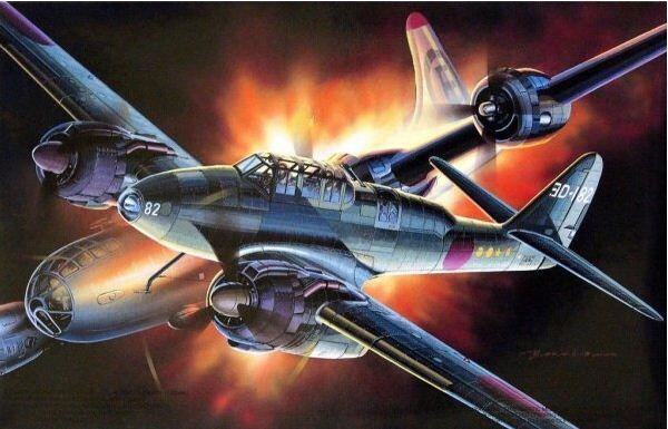 NAKAJIMA GEKKO J1N2 IRVING TYPE 21 "NIGHT FIGHTER". DETAIL COCKPIT,  ENGRAVED PANEL LINES, DETAILED 