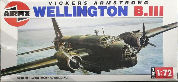 WELLINGTON B.III VICKERS ARMSTONG BRITISH MEDIUM BOMBER.