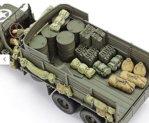 U.S. 2 1/2-TON 6X6 CAGO TRUCK. HI DETAIL MODEL KIT PLUS VELINDEN 1314 6 X 6 UPDATE SET. ALL POSSIBLE