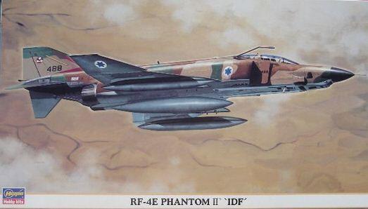 RF-4E PHANTOM II "ISRAEL D.F."  PLUS EDUARD RF-4 PHOTO-ETCH DETAIL COCKPIT SET. ENGRAVED PANEL LINES