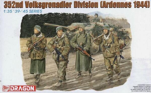 352nd VOLKSGRENADIER DIVISION (ADENES 1944).  4 FIGURES.