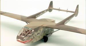 GOTHA GO 242 / 244 GLIDER AND TRANSPORT PLANE. RICH DETAIL IN ALL SURFACES.