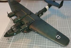 DORNIER DO-24 RECONNAISSANCE SEAPLANE WWII. FULL DETAIL MODEL KIT.