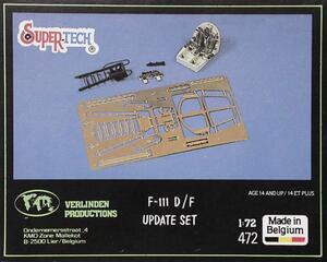 F-111 D/F UPDATE SET. RESIN & PHOTO-ETCHED DETAIL PIECES. F-111 D/F UPDATE SET. RESIN & PHOTO-ETCHED DETAIL PIECES.