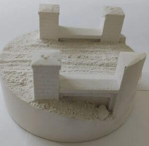 FOOT BIDGE ROAD. HYDOSTONE SCALE MODEL. GREAT DETAIL.