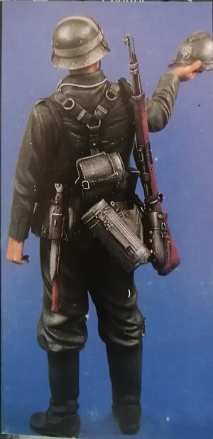 GERMAN GRENADIER, FRANCE WWII