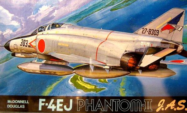 F-4EJ PHANTOM II JAPANESE AIR SELF DEFENSE FORCE. HIGH DETAIL MODEL KIT, REACH DECAL ASSORTMENT. 