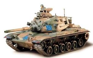 M60 A3 U.S. 105mm GUN TANK. ACCURATELY DETAILED DISPLAY KIT, COMMANDER FIGURE, MOVABLE HATCH.