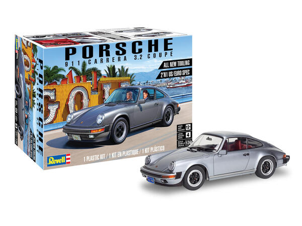 PORSCHE 911 CARRERA 3.2 COUPE VOLANTE DEECHO O IZQUIERDO, LLANTAS DE VINYL, MOTO DE 6 CIINDOS 3.2 L.