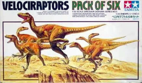 VELOCIRAPTORS PACK OF SIX. DIORAMA SERIES. DETAILED RAPTOR LIFE LIKE SKIN DETAIL FIGURES IN SEVEAL P
