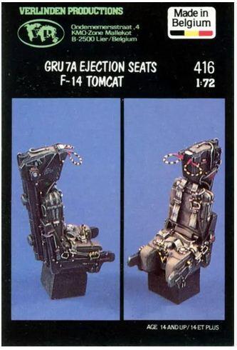 GRUMAN 7A EJECTION SEATS. FOR F-14 TOMCAT. RESIN PIECES.