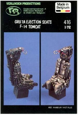 GRUMAN 7A EJECTION SEATS. FOR F-14 TOMCAT. RESIN PIECES.