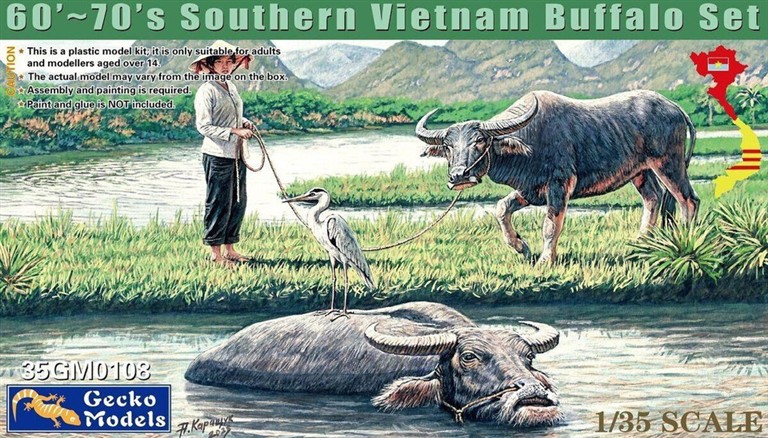 FARMING IN VIETNAM w/ BUFFALO 60' - 70'S. BOX ART: https://www.scalemates.com/products/img/7/2/5/148