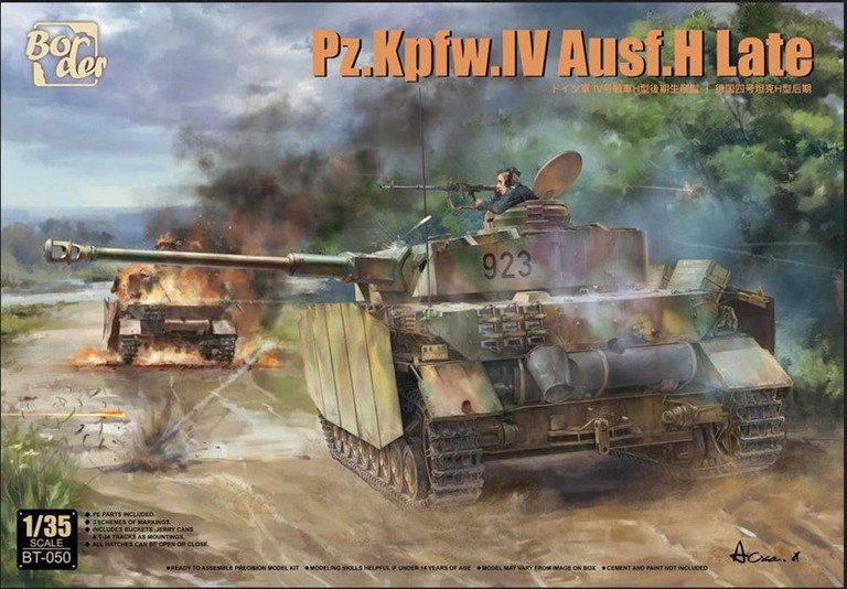 PANZER IV H LATE. GEMAN TANK. BOX ART : https://www.scalemates.com/products/img/7/0/1/1576701-19018-